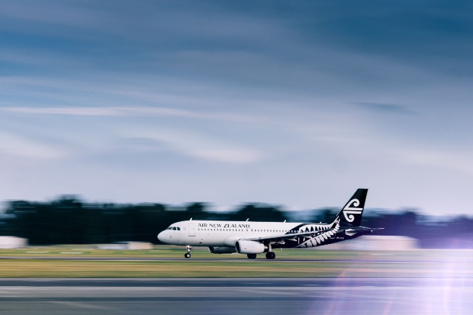 Air NZ narrowbody jet in CHC. Photo supplied.