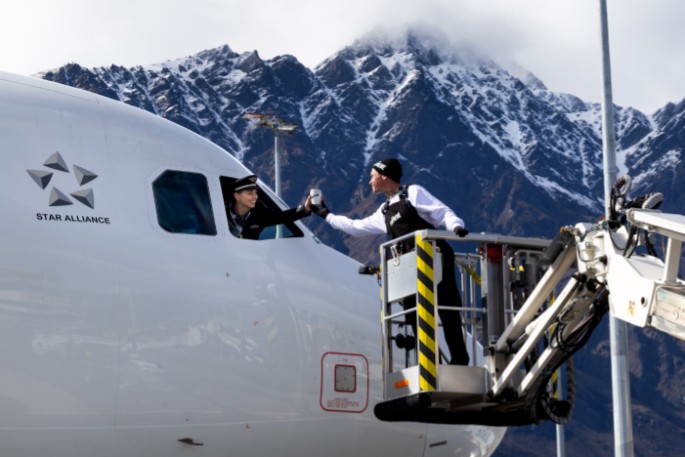 Air New Zealand coffee. Photo supplied.
