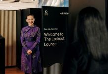 New temporary lounge gives travellers more space at Auckland International